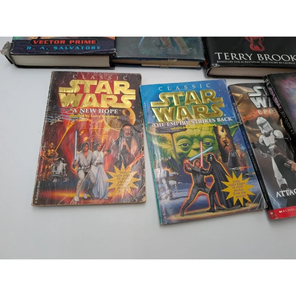 Lot of 30 Star Wars Novels Mixed Format  Hardcover / Paperback
